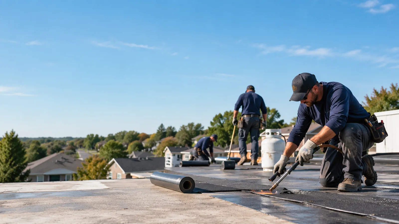 Flat Roof Leak Repair providers in Mapleton, ND